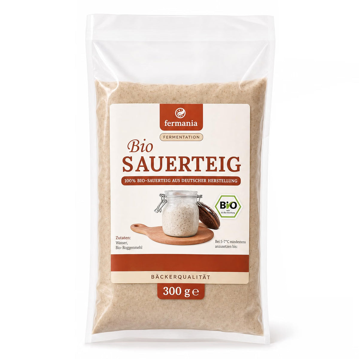 Bio Roggensauerteig 300 g – Backe dein Sauerteigbrot