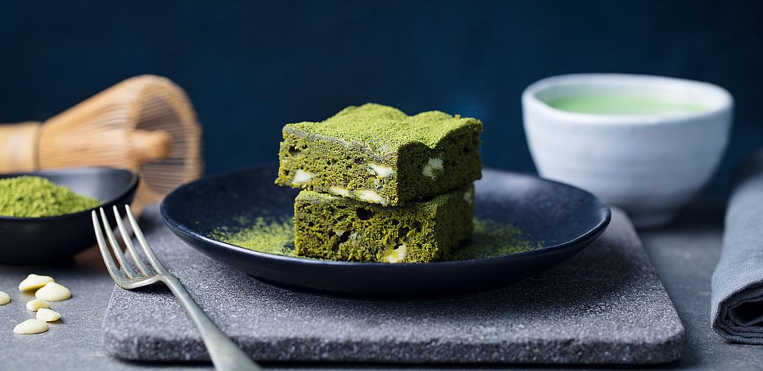Matcha Brownies Rezept