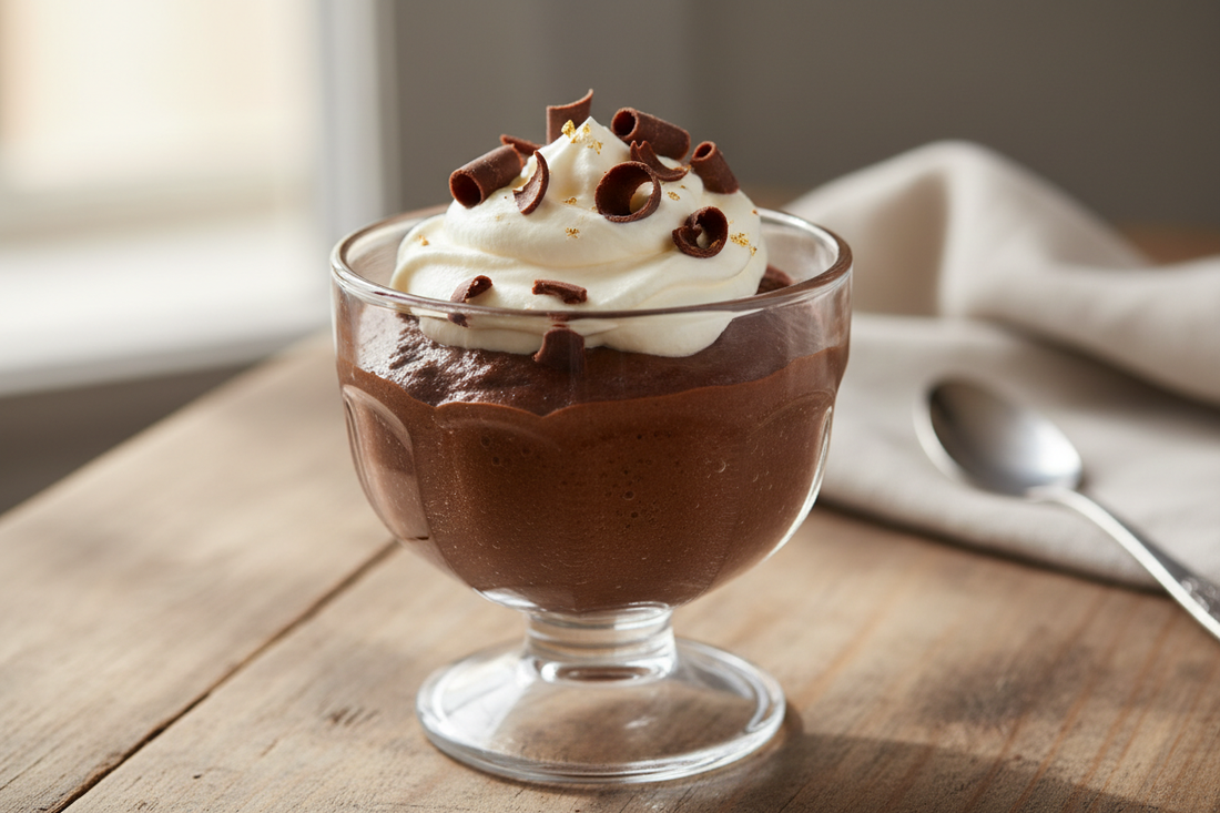 Mousse au Chocolat mit Avocado - Veganes Rezept