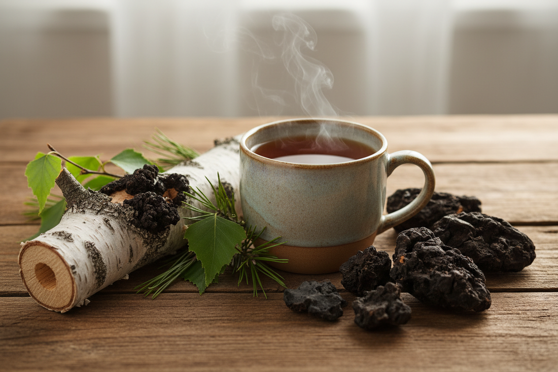 Chaga Mushroom Tee: Der Geheimtipp gegen Stress und Müdigkeit