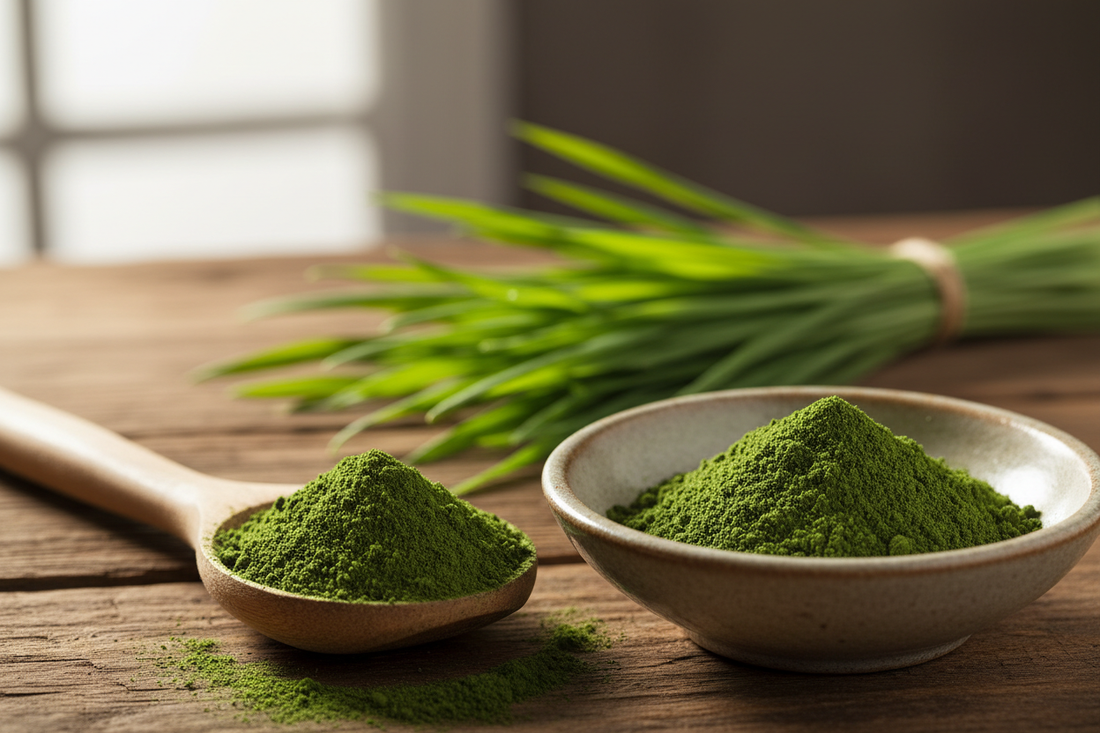 Gerstengras Pulver - wofür ist es gut?