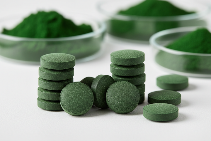 Spirulina & Chlorella Presslinge Bio