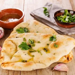 Indisches Kefir-Naanbrot