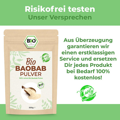 Bio Baobab Pulver | 500g | dein täglicher Vitamin C Boost
