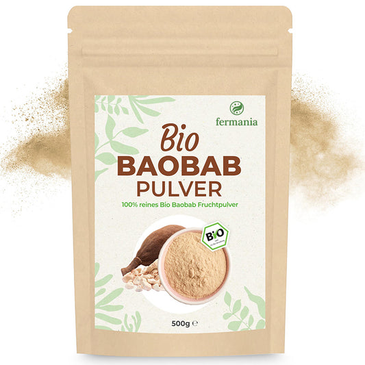 Bio Baobab Pulver | 500g | dein täglicher Vitamin C Boost