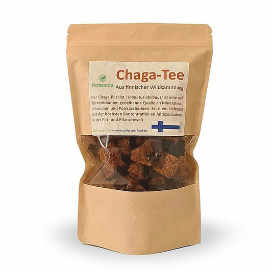 Chaga Pilz Tee 250g Vitalpilz aus Finnland