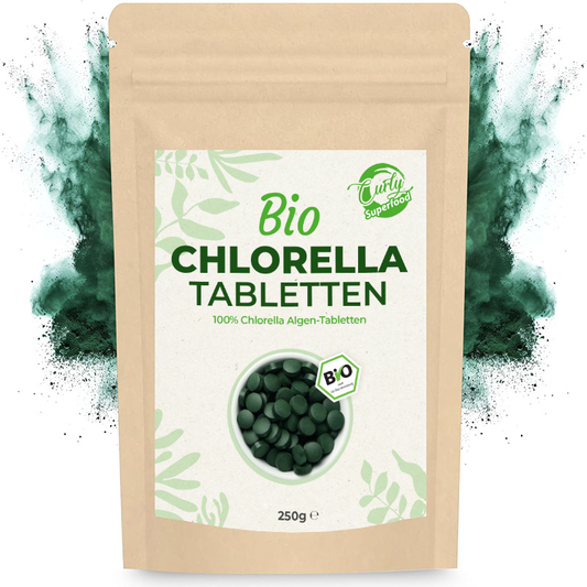 Bio Chlorella Tabletten | 250g Presslinge je 500mg