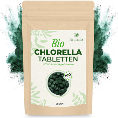 Bio Chlorella Tabletten | 250g Presslinge je 500mg