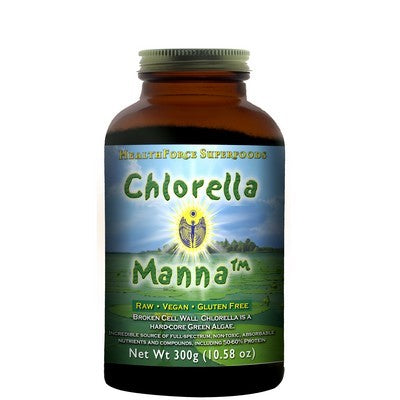 Bio Chlorella Manna 300 g von HealthForce