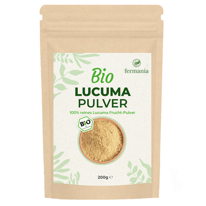 Bio Lucuma Pulver - 200g - die gesunde Alternative zu Zucker