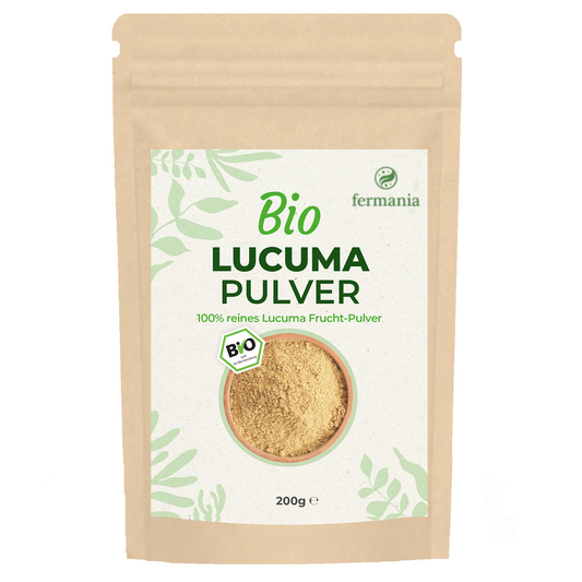 Bio Lucuma Pulver - 200g - die gesunde Alternative zu Zucker