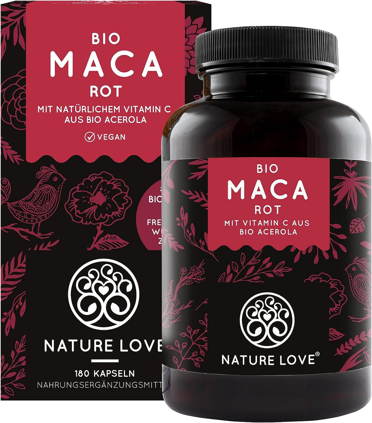 Bio Maca Kapseln | rotes Maca – Fermania