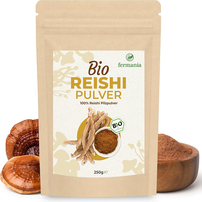Reishi Pulver 250g | Bio | Vitalpilz für Reishi Tee