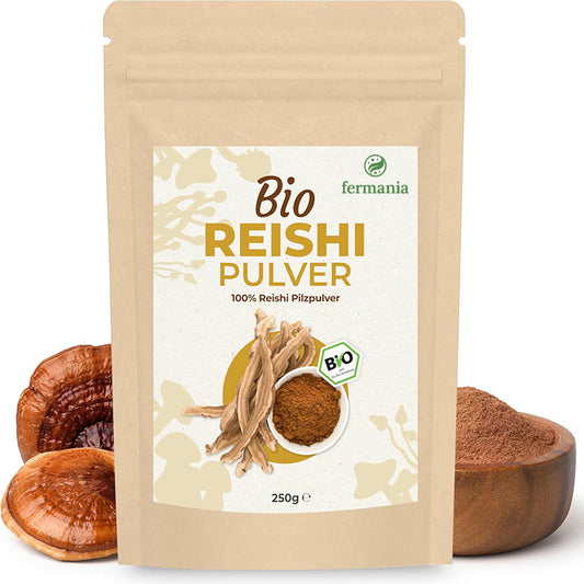 Reishi Pulver 250g | Bio | Vitalpilz für Reishi Tee