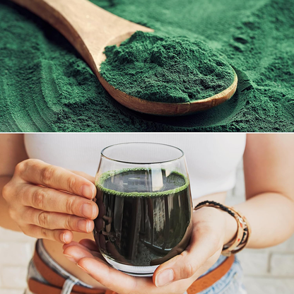 Bio Spirulina Pulver 500g – Vegan, ohne Zusätze & voller Nährstoffe