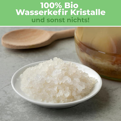 Wasserkefir Set: Starter Set mit Japankristalle + Zubehör