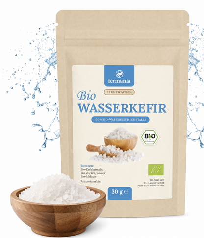 Bio Wasserkefir Kristalle - Japankristalle für sprudelnden Wasserkefir