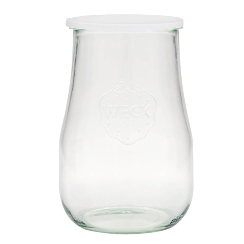 Kefir Glas: Weck Tulpenglas 1750 ml für Kefir / Wasserkefir