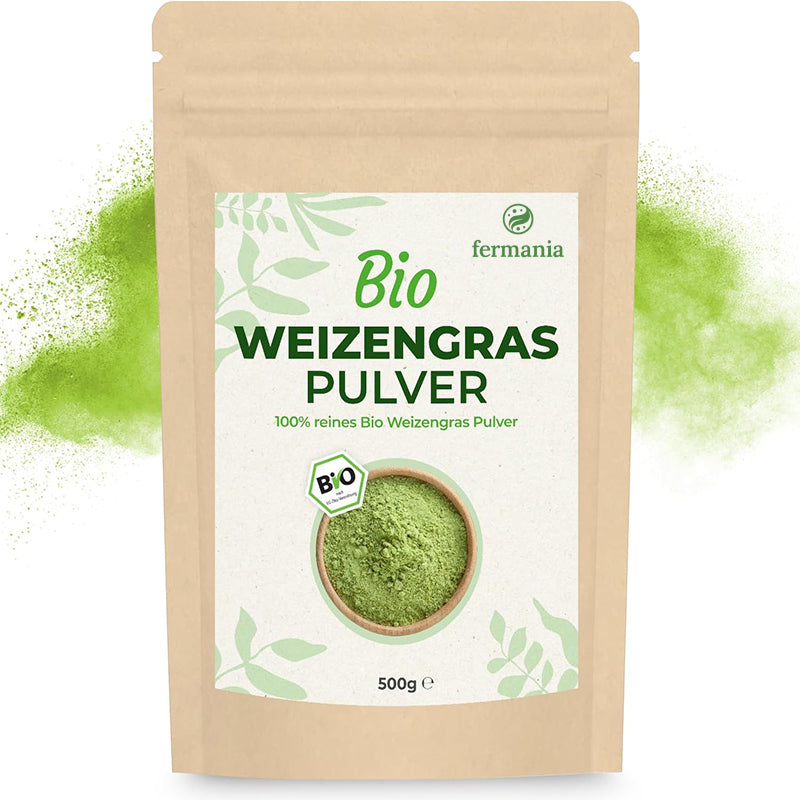 Bio Weizengraspulver 500 g – Fein vermahlen & naturbelassen