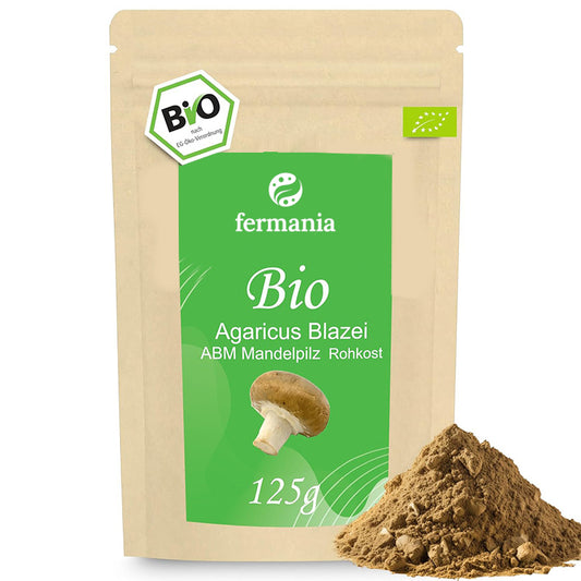 Agaricus Blazei - Mandelpilz Pulver | Bio 125g