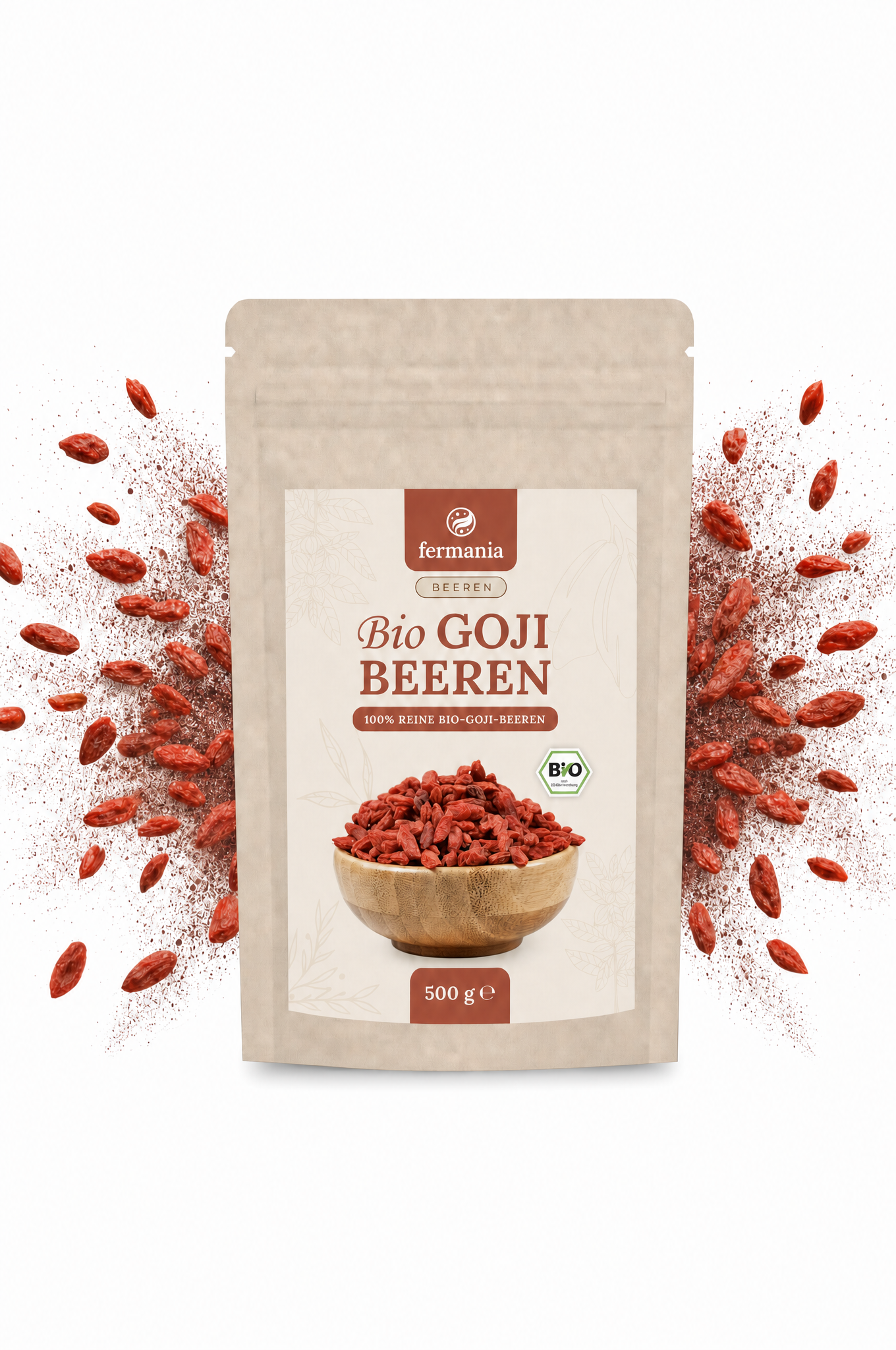 Bio Goji Beeren getrocknet – voller Vitamine & ohne Zusätze