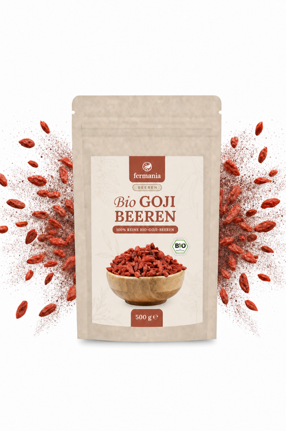 Bio Goji Beeren getrocknet – voller Vitamine & ohne Zusätze