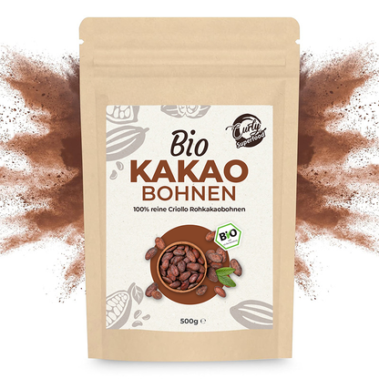 Rohe Kakaobohnen kaufen: Dein Bio Rohkost Genuss (500 g)