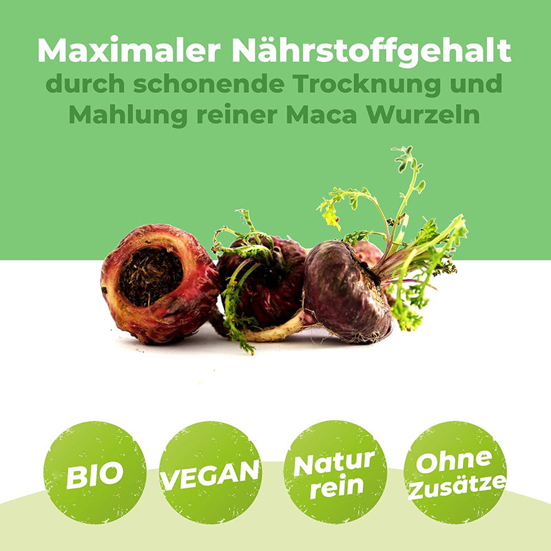 Rotes Maca Pulver aus Peru