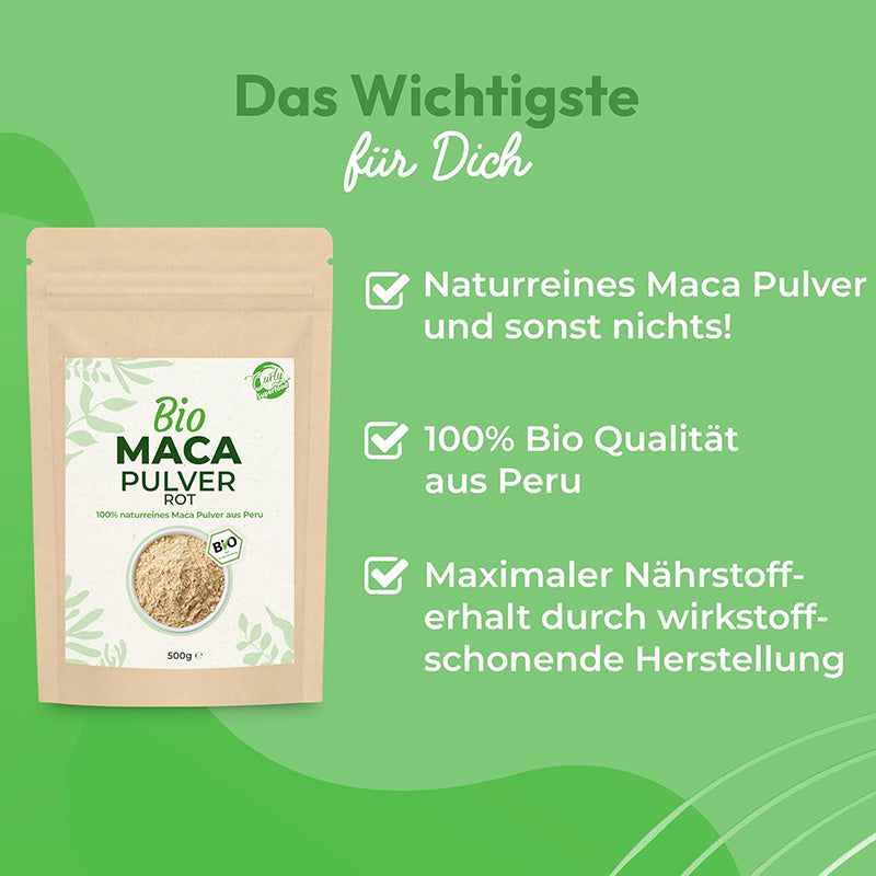 Rotes Maca Pulver aus Peru